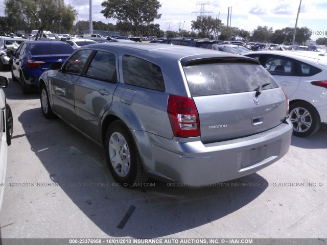 2D4FV47TX6H444612 - 2006 DODGE MAGNUM SE GRAY photo 3