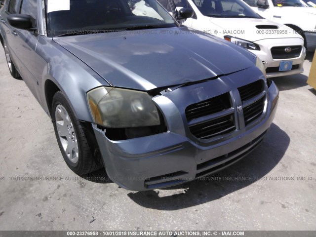 2D4FV47TX6H444612 - 2006 DODGE MAGNUM SE GRAY photo 6