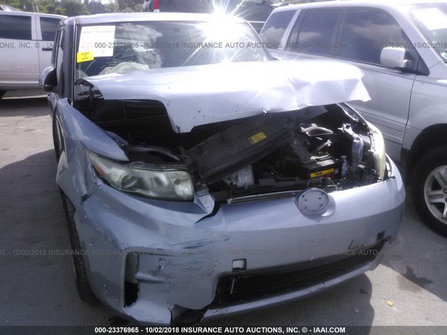 JTLZE4FE8B1133089 - 2011 TOYOTA SCION XB Сұр фото 6