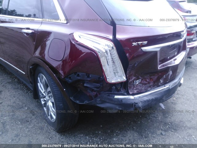 1GYKNERS9HZ100790 - 2017 CADILLAC XT5 PREMIUM LUXURY RED photo 6