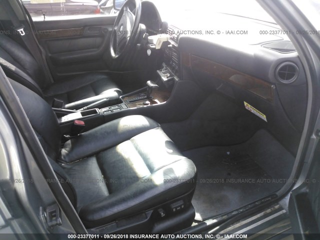 WBAHD6329SGK46902 - 1995 BMW 525 I AUTOMATIC GRAY photo 5