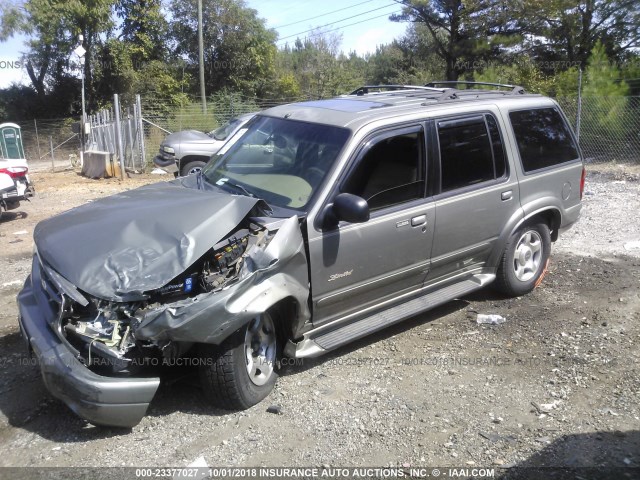 1FMDU65P2YZC57369 - 2000 FORD EXPLORER LIMITED 灰色 照片 2