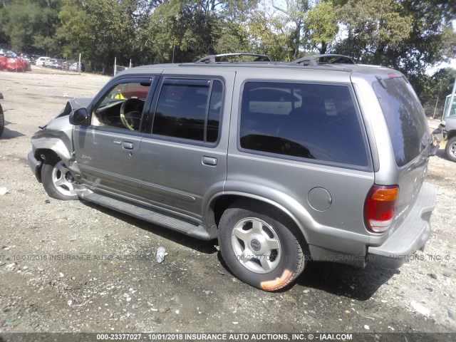 1FMDU65P2YZC57369 - 2000 FORD EXPLORER LIMITED GRAY photo 3