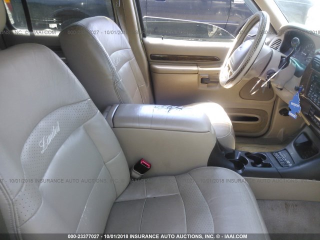 1FMDU65P2YZC57369 - 2000 FORD EXPLORER LIMITED 灰色 照片 5