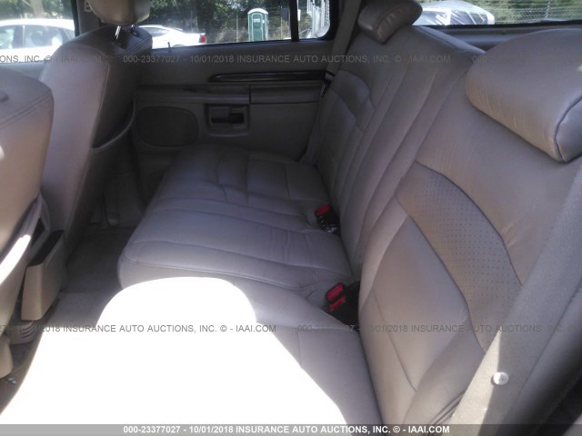 1FMDU65P2YZC57369 - 2000 FORD EXPLORER LIMITED 灰色 照片 8