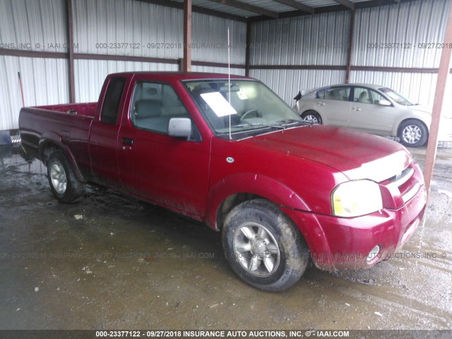 1N6DD26S72C339248 - 2002 NISSAN FRONTIER KING CAB XE MAROON photo 1