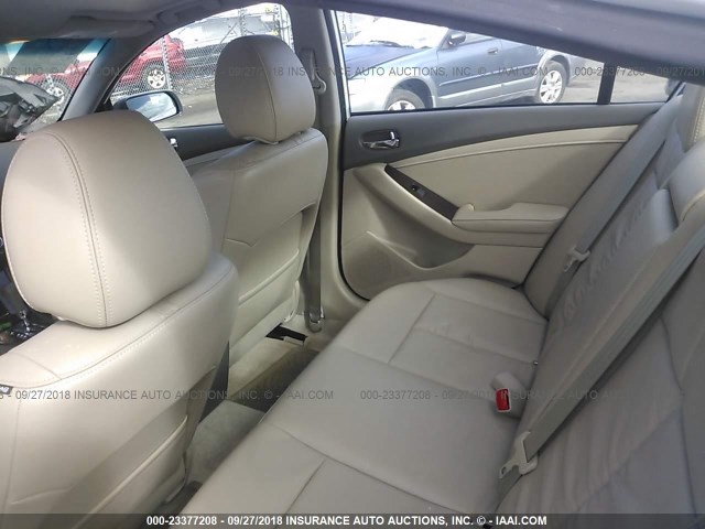 1N4AL2AP7CN501595 - 2012 NISSAN ALTIMA S WHITE photo 8