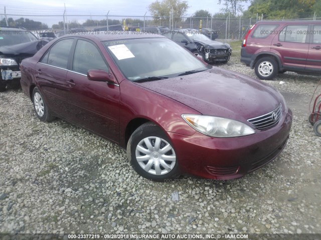 4T1BE32K75U098580 - 2005 TOYOTA CAMRY LE/XLE/SE Қызыл фото 1