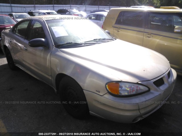 1G2NE52E15M249540 - 2005 PONTIAC GRAND AM SE TAN photo 1