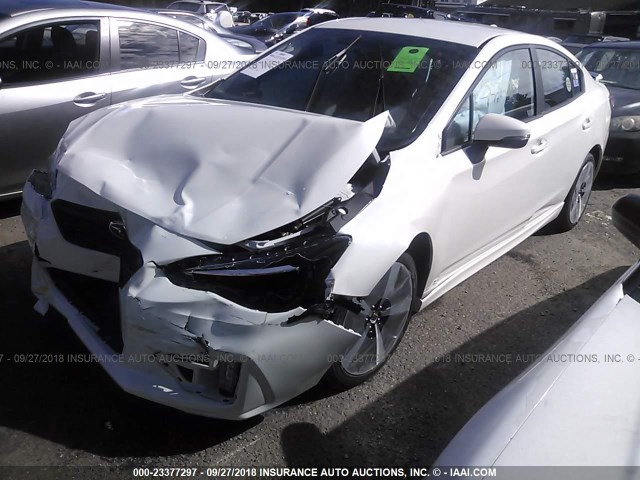 4S3GKAJ63K3603544 - 2019 SUBARU IMPREZA SPORT WHITE photo 2