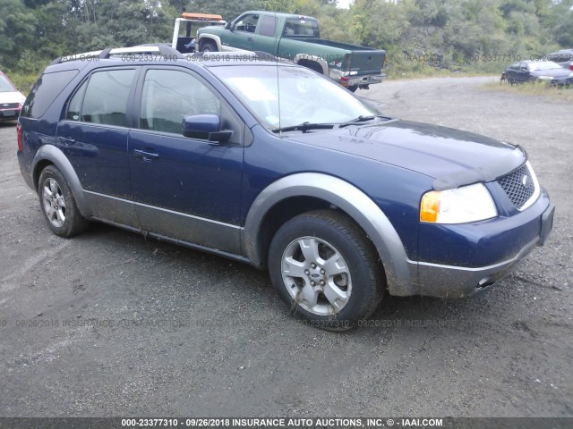 1FMZK05106GA28539 - 2006 FORD FREESTYLE SEL BLUE photo 1