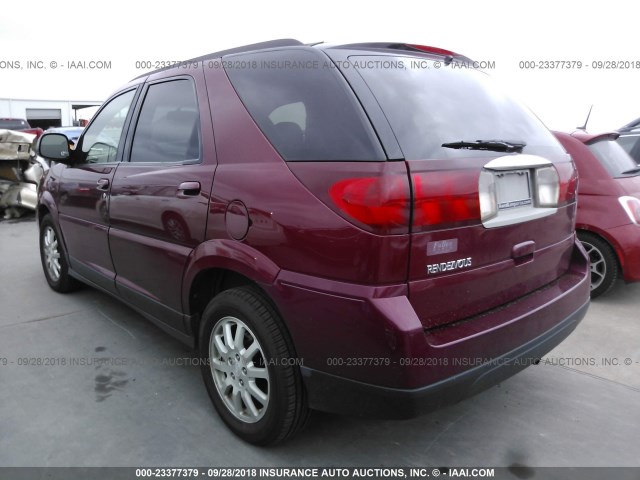 3G5DB03L96S517517 - 2006 BUICK RENDEZVOUS CX/CXL RED photo 3