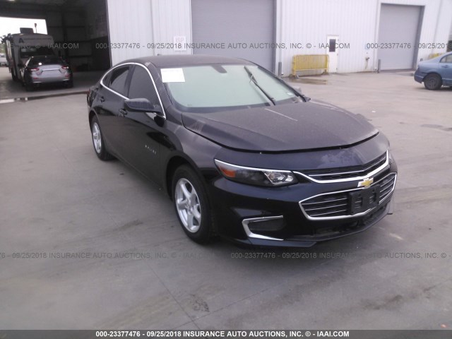 1G1ZB5ST8HF239142 - 2017 CHEVROLET MALIBU LS შავი ფოტო 1
