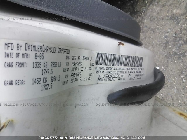 1J4GR48KX6C133612 - 2006 JEEP GRAND CHEROKEE LAREDO/COLUMBIA/FREEDOM 白色 照片 9