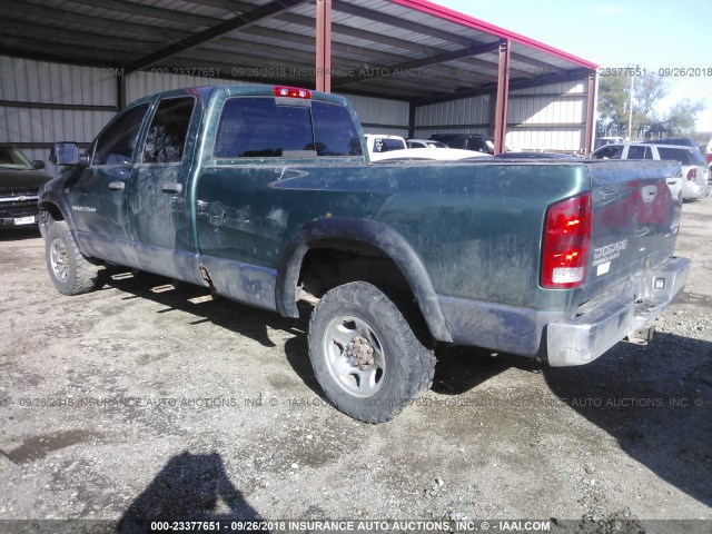 3D7KU28D93G814296 - 2003 DODGE RAM 2500 ST/SLT 绿色 照片 3