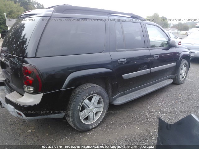 1GNET16S656118156 - 2005 CHEVROLET TRAILBLAZER EXT LS/EXT LT BLACK photo 4