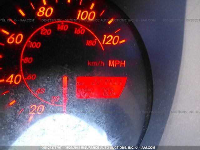 2T1KR32E23C001153 - 2003 TOYOTA COROLLA MATRIX XR RED photo 7