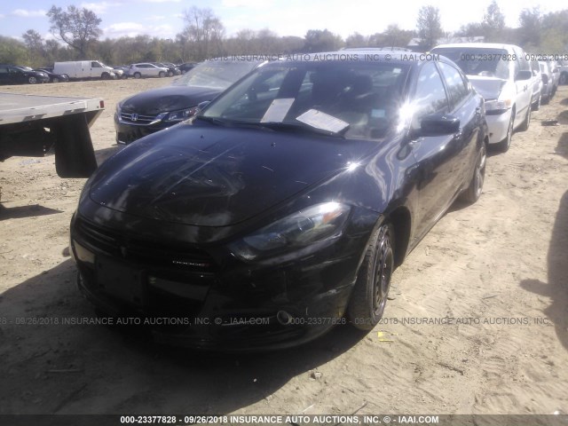 1C3CDFBH3DD329348 - 2013 DODGE DART SXT 黑色 照片 2