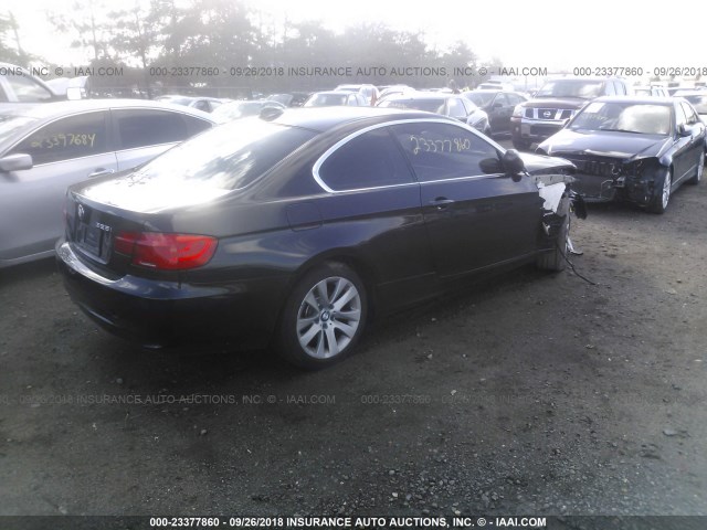 WBAKF5C58DE658070 - 2013 BMW 328 XI SULEV BLACK photo 4