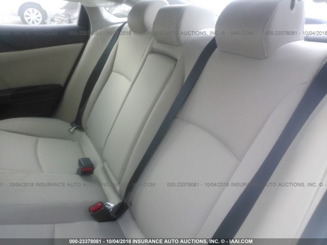 2HGFC2F77JH543264 - 2018 HONDA CIVIC EX Beyaz fotoğraf 8
