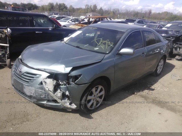 4T1BE46K37U504602 - 2007 TOYOTA CAMRY NEW GENERAT CE/LE/XLE/SE Light Blue photo 2