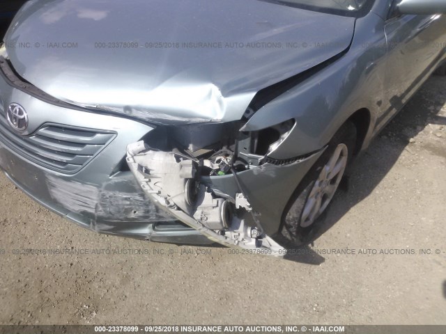 4T1BE46K37U504602 - 2007 TOYOTA CAMRY NEW GENERAT CE/LE/XLE/SE Light Blue photo 6