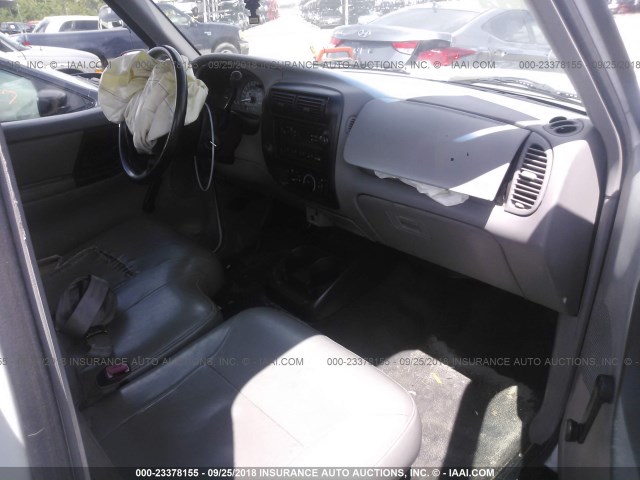 4F4YR12C5XTM33853 - 1999 MAZDA B2500 WHITE photo 5