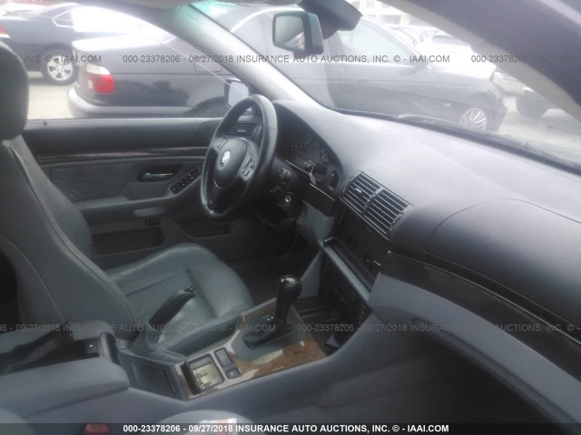 WBADN63492GN86094 - 2002 BMW 540 I AUTOMATIC 蓝色 照片 5