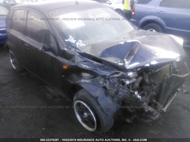 KL1TJ62624B195146 - 2004 CHEVROLET AVEO LS BLACK photo 1