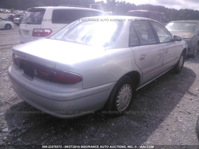 2G4WY55J611199171 - 2001 BUICK CENTURY LIMITED SILVER photo 4