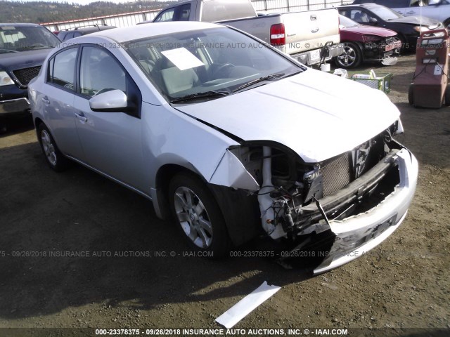 3N1AB61E38L709213 - 2008 NISSAN SENTRA 2.0/2.0S/2.0SL SILVER photo 1