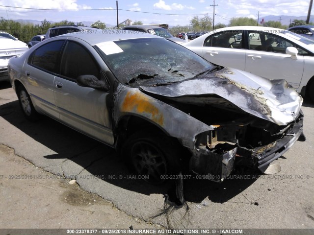 2B3HD46R54H617305 - 2004 DODGE INTREPID SE SILVER photo 1