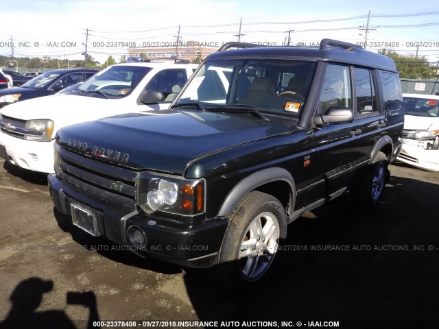 SALTW19444A866283 - 2004 LAND ROVER DISCOVERY II SE GREEN photo 2