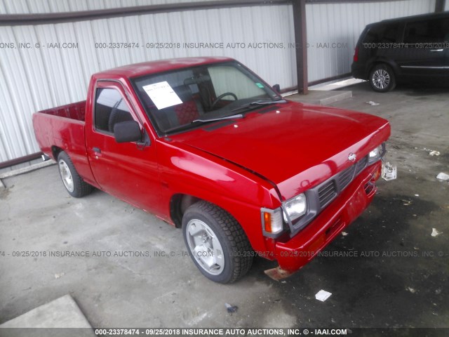 1N6SD11S9SC396821 - 1995 NISSAN TRUCK E/XE RED photo 1