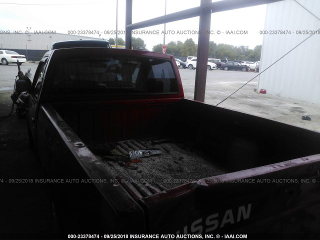 1N6SD11S9SC396821 - 1995 NISSAN TRUCK E/XE RED photo 8