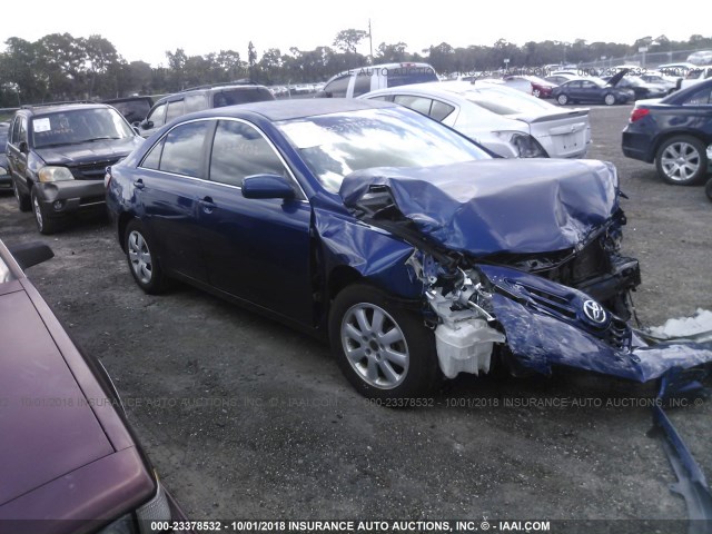 4T1BE46K98U259161 - 2008 TOYOTA CAMRY CE/LE/XLE/SE BLUE photo 1