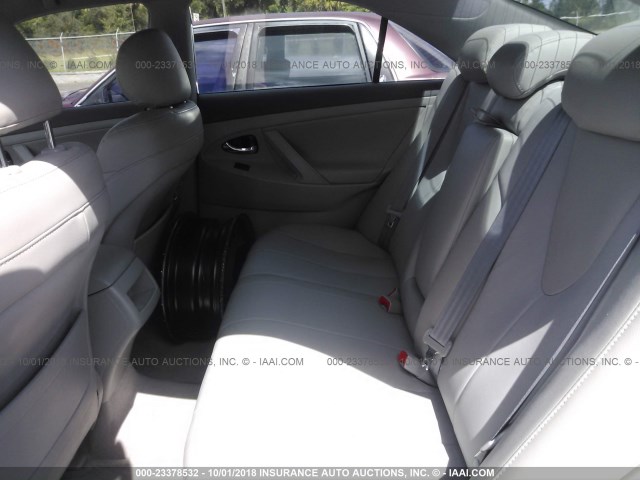 4T1BE46K98U259161 - 2008 TOYOTA CAMRY CE/LE/XLE/SE BLUE photo 8