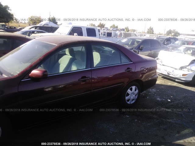 4T1BE30K63U178680 - 2003 TOYOTA CAMRY LE/XLE/SE Марун фото 6
