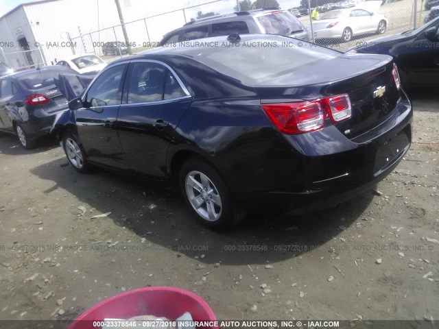 1G11C5SL5EF273402 - 2014 CHEVROLET MALIBU 1LT BLACK photo 3