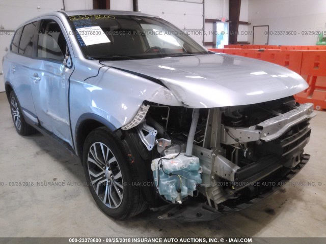 JA4AD2A38HZ020432 - 2017 MITSUBISHI OUTLANDER ES SILVER photo 6