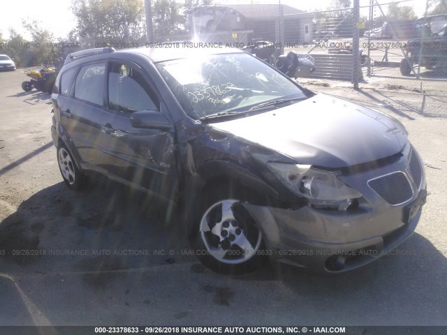 5Y2SM63885Z430282 - 2005 PONTIAC VIBE GRAY photo 1