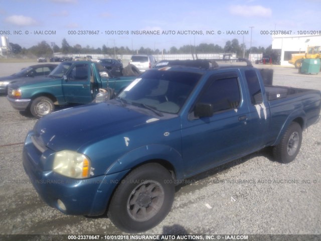 1N6DD26T84C413255 - 2004 NISSAN FRONTIER KING CAB XE BLUE photo 6