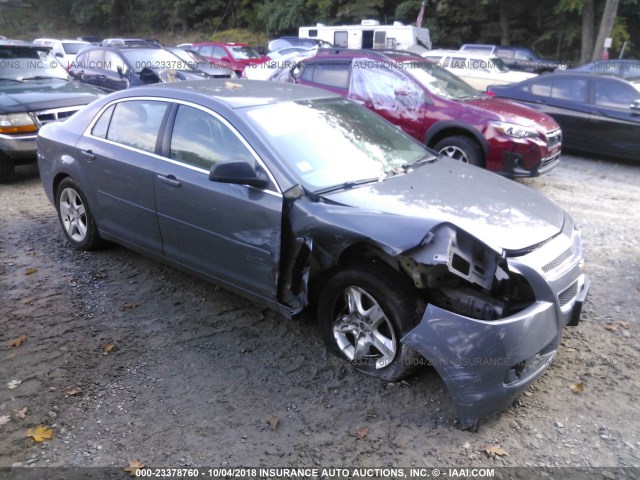 1G1ZG57B294171189 - 2009 CHEVROLET MALIBU LS ნაცრისფერი ფოტო 1