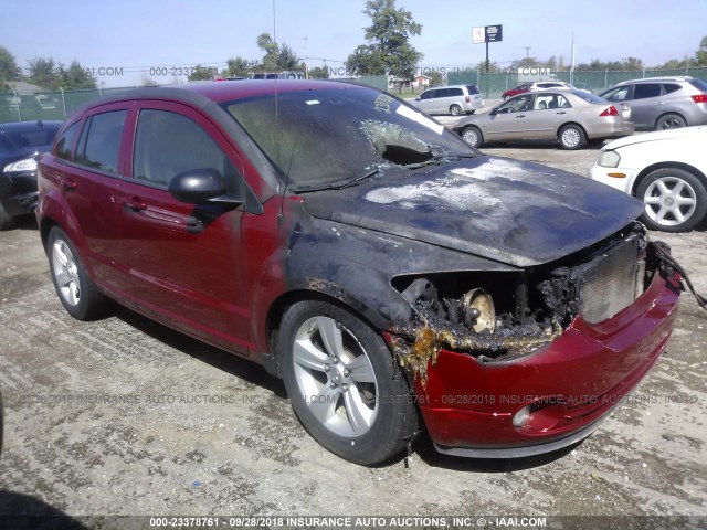 1B3CB3HA5BD112120 - 2011 DODGE CALIBER MAINSTREET RED photo 1