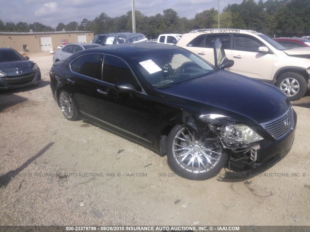 JTHBL46F085070596 - 2008 LEXUS LS 460 BLACK photo 1