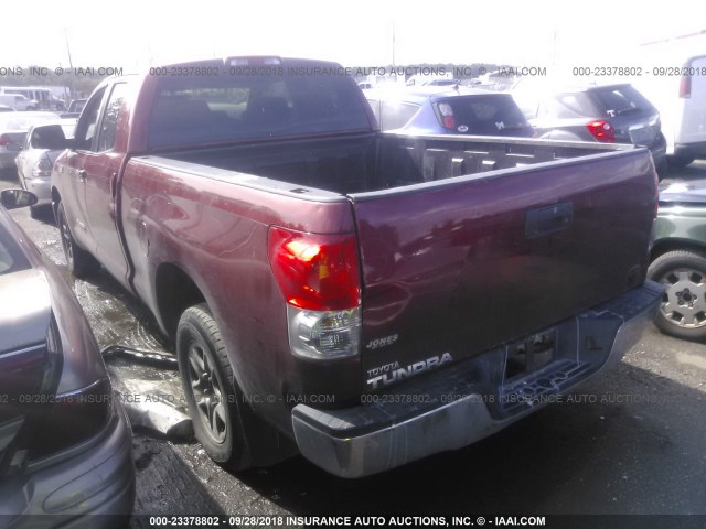 5TFRV54168X052339 - 2008 TOYOTA TUNDRA DOUBLE CAB/DOUBLE CAB SR5 RED photo 3