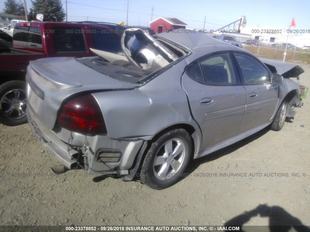 2G2WP552371155349 - 2007 PONTIAC GRAND PRIX ვერცხლისფერი ფოტო 4