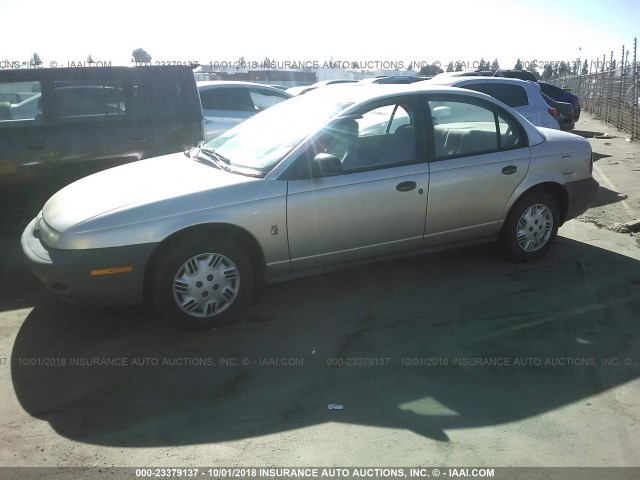 1G8ZH5289XZ268674 - 1999 SATURN SL1 GOLD photo 2