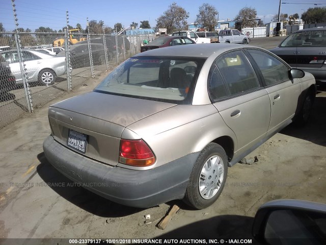 1G8ZH5289XZ268674 - 1999 SATURN SL1 GOLD photo 4