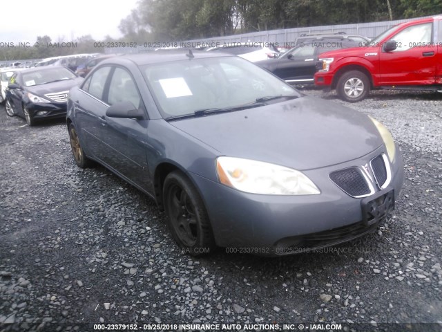 1G2ZG57B194151964 - 2009 PONTIAC G6 GRAY photo 1